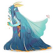 Ilustración. Design de personagens projeto de Aida Valero - 15.08.2020