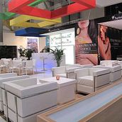 The Agricola Gloria Due stand in FRUIT LOGISTICA 02/13. Architecture, Interior Architecture, Br, ing, Identit, Art Direction, Design, Lighting Design, Interior Design, Events, Marketing, and Advertising project by Carolina Gonzalez Serrano - 02.04.2013