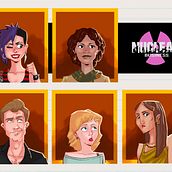 Nuclear Bussiness. Een project van Game design y Traditionele illustratie van Daniel Peña Roche - 22.08.2016