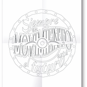 Lettering. Calligraph, Design, Graphic Design, and Painting project by Adolfo Huesca Arcos - 08.23.2016