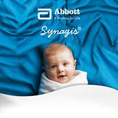 Synagis // Abbott. Direção de arte, Design gráfico, Fotografia, e Gestão de design projeto de Alejandra Iglesias Lourés - 23.08.2016