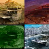 Environtment study. . % Manuel Del Castillo Garzón tarafından hazırlanan Set Tasarımı, Geleneksel illüstras, on, Pe, zaj Mimarisi, Tablo, Fotoğraf Post Prodüksi, Ve on projesi - 08.25.2016