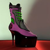 Diseño de Objeto: Bota Futurista. 3D, Animation, Shoe Design, Product Design & Industrial Design project by Ignacio Velasco Marugán - 09.04.2016