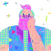 FLUOR . Traditional illustration project by Nerea Vendrell - 09.04.2016