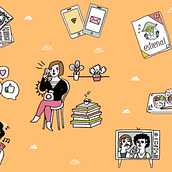 Oh la là! Comunicació. Un proyecto de Desarrollo Web, Diseño Web, Ilustración tradicional y UX / UI de Fernando Maroto Navarro - 05.08.2016