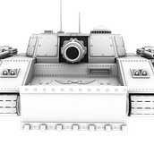 Warhammer 40K: Space Marines Tank. Un proyecto de 3D y VFX de Jesús Pantaleón - 07.08.2016