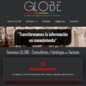 Página Web Globe Turismo. Web Development, and Web Design project by Ana Dopereiro - 09.08.2016
