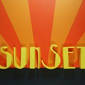 SUNSET. Un proyecto de 3D y Papercraft de Natalia Millá Martínez - 10.09.2016
