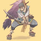 The tengu warrior. Un progetto di Animazione, Character design e Illustrazione tradizionale di Adriana Rojas Romo - 10.09.2016