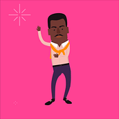 Series (II) The Fresh Prince of Bel-Air. Animation, and Traditional illustration project by silvia poli - 09.11.2016
