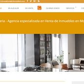 Portal inmobiliaria conectado a software TAAF. Un proyecto de Diseño Web de teresa juanals - 12.09.2016