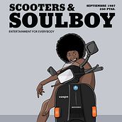 Scooters&Soulboy. Playboy & Vespa. Un proyecto de Ilustración tradicional de Alfredo González - 10.07.2016