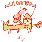 La Gamba . Arte plastice, Comic, Design, Design de caractere, Design grafic, Ilustrație tradițională & Ilustrație vectorială de Andrea Balza - 08.19.2017