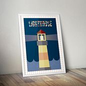 Ilustración Lighthouse. Un projet de Design graphique de VerraKo - 16.09.2016