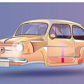Super Seat 600. Traditional illustration project by Jaime Venzalá - 09.18.2016