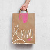 Miau. Br, ing, Identit, and Traditional illustration project by Cristina Carrión Nogal - 09.19.2016