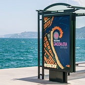 Diseño de Cartel Jazzaldia . Un progetto di Graphic design e Illustrazione tradizionale di Elena Bandos - 21.09.2016