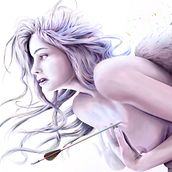 Ángel herido. Traditional illustration project by Alberto Bravo - 09.22.2016