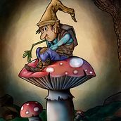 Gnomo. Traditional illustration project by Francisco Javier Pineda Celada - 09.25.2016