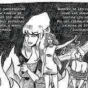Nenas sangrientas.. Comic project by Violeta Latorre Gil - 09.25.2016