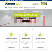 Diseño página web - Ingelyt. Un proyecto de Diseño Web de Néstor Tejero Bermejo - 26.09.2016