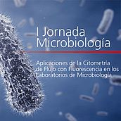 I Jornada Microbiología. Evento. Art Direction, Graphic Design, and Events project by rosa romeu - 09.27.2016