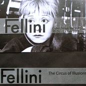 Invitación para la exposición de Fellini "The Circus of Illusions" en CaixaForum (Madrid). Projekt z dziedziny Br, ing i ident, fikacja wizualna,  Kino, Grafika ed, torska, Projektowanie graficzne i Marketing użytkownika Sergio Castañeda - 27.09.2012