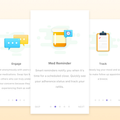 Karate Health App . Un proyecto de Animación, Diseño, Ilustración tradicional, Diseño interactivo y UX / UI de Juan Llerena Fernandez - 14.08.2016
