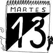 Martes 13 Ilustración. Comic, Graphic Design, and Traditional illustration project by Maite Atutxa - 10.01.2016