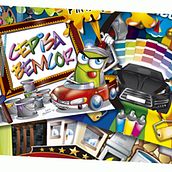 Murales Cepisa Bemcor. Un proyecto de Arte urbano, Diseño e Ilustración tradicional de Davinion - 03.10.2016