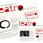 Laliamos Teatro . Un proyecto de Br, ing e Identidad, Diseño editorial, Diseño gráfico e Ilustración tradicional de Eva Ruiz - 04.10.2016