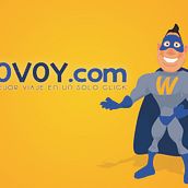 VoVoy viajes. Design, Design gráfico, Web Design, Marketing, e Publicidade projeto de Marti Guardiola - 10.05.2014