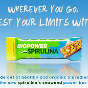 Spot Biopower Spirulina. 3D, Animação, Cinema, Vídeo e TV, Direção de arte, Design de produtos, Marketing, Multimídia, Música, Pós-produção fotográfica, Publicidade, TV, e Vídeo projeto de Marc Cormand Fernandez - 06.10.2016