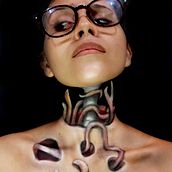 Halloween Makeup. Art Direction, Design, and Traditional illustration project by Maria de Vinaròs - 10.07.2016