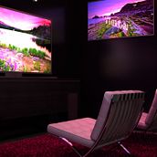 Stand LG Oled TV. Un proyecto de 3D de Juan Carlos Canchola Espinos - 10.10.2016
