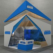 STAND VOLGA. Un proyecto de 3D y Arquitectura de Juan Carlos Canchola Espinos - 10.10.2016