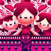 VIVE CDMX. Design, Character Design, Graphic Design, and Traditional illustration project by josue arzate - 10.11.2016