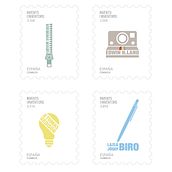 Colección Sellos de inventores. Un proyecto de Diseño gráfico de Marta Alvarez - 11.10.2016