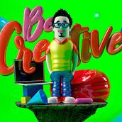 Be creative!. 3D, Art Direction, Design, Character Design, and Graphic Design project by Miguel Valera - 08.28.2016