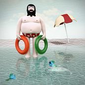 Mi Proyecto de personajes en cinema 4d: el Soñador y el monstruo de la piruleta. Animation, Fine Arts, Art Direction, Design, and Advertising project by Ilaria Bascherini - 10.15.2016