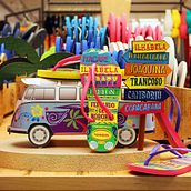 Havaianas - Campanha Praias do Brasil - Carnaval 2016. Br, ing, Identit, Creative Consulting, Art Direction, Graphic Design, and Paper Craft project by Enrique Müller - 10.16.2016
