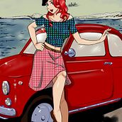 ¡Qué vintage!. Un proyecto de Ilustración tradicional de Heber Marcos da Rocha Silva - 17.10.2016