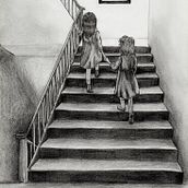 Ilustrando ficciones: Lila & Lenù. Traditional illustration project by Verónica G. Lagos - 10.13.2016