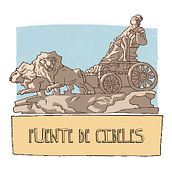 Turismo en Madrid, ilustraciones. Street Art, Comic, Editorial Design, and Traditional illustration project by Sergio Martorell - 10.19.2016