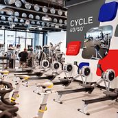 Euro Gym. Br, ing, Identit, Interior Design, and Graphic Design project by Rocío Giunta - 11.30.2015
