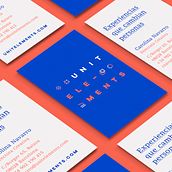 UNITELEMENTS — Experiencias que cambian personas. Br, ing e Identidade, Design gráfico, e Marketing projeto de Sarai Glahn - 23.10.2016