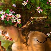 El sueño de Eva (cuento terapéutico). Cop, writing, and Writing project by Sandra Valent - 08.31.2016