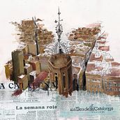 1909, Rosa de fuego. Un progetto di Illustrazione tradizionale di Daniel Majà - 16.12.2014
