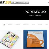 Mi página web hecha con Wordpress. Graphic Design project by enricloizu - 10.19.2016