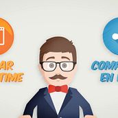 LOS 6 PASOS DE MEDIATIME. Animation, Interactive Design, and Motion Graphics project by Alfredo Martín - 10.25.2016